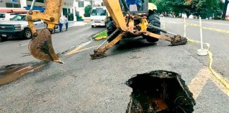 Al menos 50 hundimientos se han atendido en Morelia en lo que va de este año