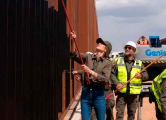 #VIDEO || Trump ordenó pintar de negro el muro fronterizo para que el sol lo caliente y sea “más difícil de escalar”