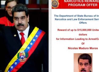 #VIDEO || EE.UU. ofrece recompensa récord de 50 millones de dólares por Nicolás Maduro y lo vincula con el Cártel de Sinaloa