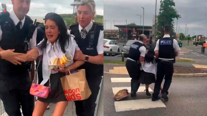 niña-es-arrestada-en-UK