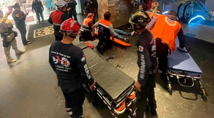 #VIDEO || Se reporta incidente en elevador de Plaza Mitikah en CDMX; autoridades aclaran que no hubo desplome