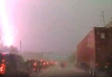 #VIDEO || Rayo provoca apagones y caos vehicular en Carolina del Sur