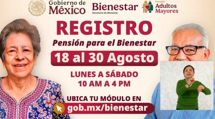 Abierto el registro a la Pensión Adultos Mayores