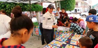 SSP lleva programa “Prevención en Acción” a niñas y niños de Huaniqueo