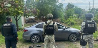 En Apatzingán, SSP y Defensa desactivan artefacto explosivo improvisado