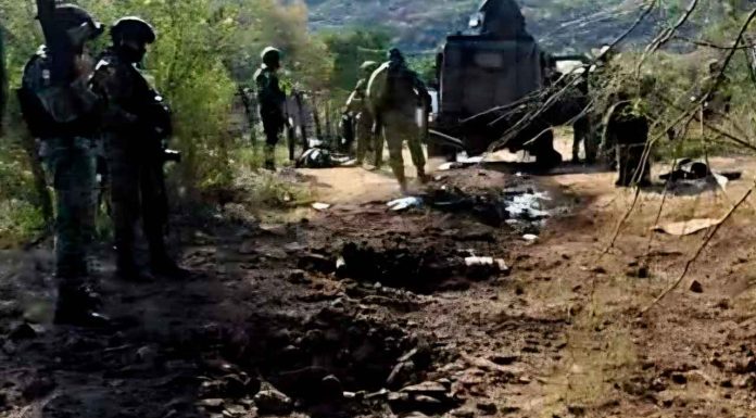 Sargento muere tras estallido de mina terrestre en Tepalcatepec