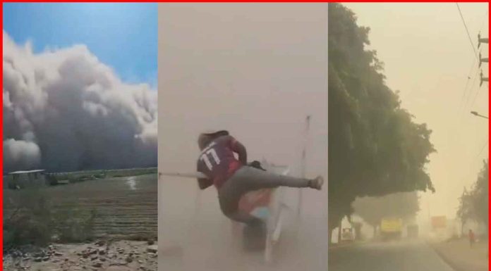 #VIDEO| Tormenta de arena azota en Perú