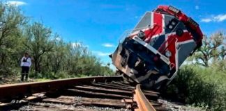 Niega alcaldesa de Zacapu, descarrilamiento de tren