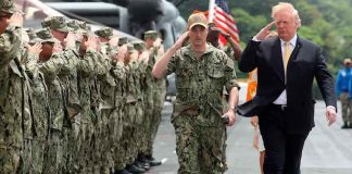Trump patrullará la noche de hoy las calles de Washington D.C. con policías y la Guardia Nacional