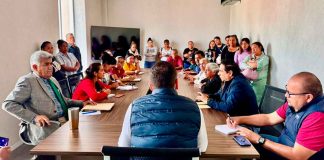 Yankel Benítez coordina obra en colonia Rubén Jaramillo