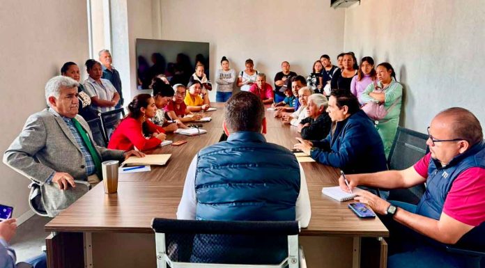 Yankel Benítez coordina obra en colonia Rubén Jaramillo