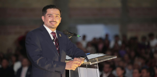 #IMAGENES || Moisés Navarro presenta informe con obras históricas y bienestar en Yurécuaro
