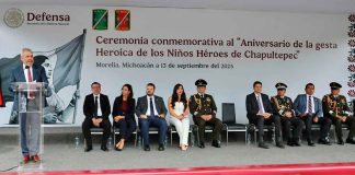Llama Bedolla a seguir ejemplo de valentía y patriotismo de Niños Héroes