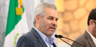 Felicita Bedolla a la Fiscalía por detención de presuntos homicidas de policía de Uruapan