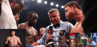 #VIRAL|| Crawford vence a Canelo en histórica pelea en Las Vegas; famosos y emociones en el ring y las gradas