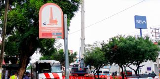 Cambian las paradas de transporte público por obras del teleférico en el Monumento a Lázaro Cárdenas