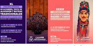 Conoce los 4 concursos artesanales que se llevarán a cabo en septiembre: Casart