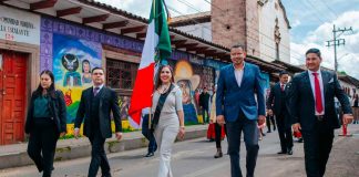 Dayana Pérez encabeza el inicio de las Fiestas Patrias con el Bando Solemne