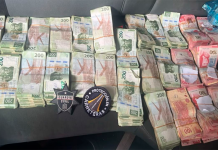 SSP detiene a hombre que viajaba con más de 660 mil pesos