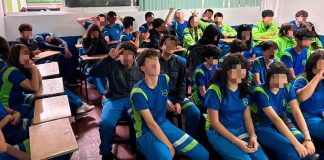 Imparte FGE plática sobre prevención de riesgos digitales a estudiantes de secundaria