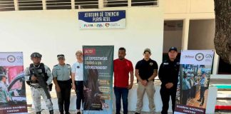 SSP refuerza campaña de prevención contra la extorsión en Lázaro Cárdenas