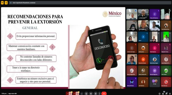 Brinda FGE capacitación a periodistas en materia de prevención, atención y erradicación de la extorsión
