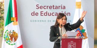 Arranca en Michoacán el ciclo escolar 2025-2026 con un compromiso de paz: Gabriela Molina