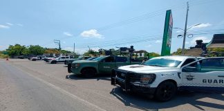 Fuerzas estatales y federales refuerzan operativo de seguridad en Buenavista