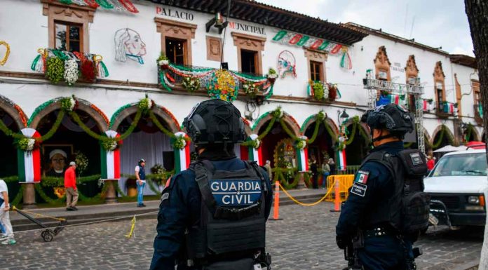 Garantizada la seguridad en las Fiestas Patrias de Pátzcuaro