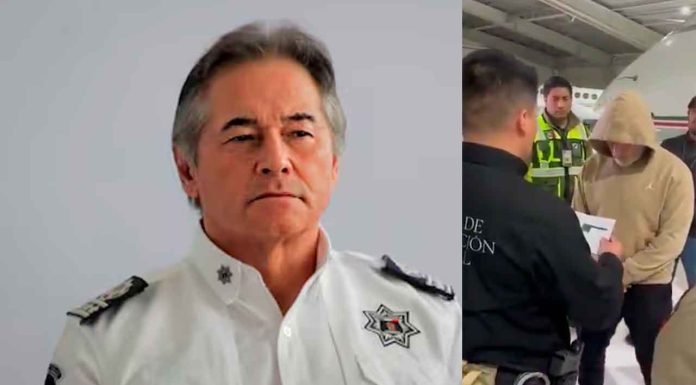 #VIRAL || Hernán Bermúdez Requena, presunto líder de La Barredora, llega al Aeropuerto de Toluca