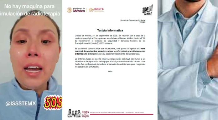#VIRAL #VIDEO|| Entre lágrimas, madre con cáncer pide al ISSSTE atención médica: “Quiero ver a mi hija crecer”