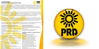 PRD Michoacán cierra filas y fortalece su alianza con la ciudadanía