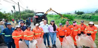 Carlos Soto encabezo la estrategia “Adopta un Río” con acciones de limpieza en el Río Duero