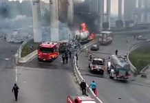 #VIDEOS | Tras explosión de pipa en Iztapalapa, CDMX, reportan 57 heridos, 19 de gravedad