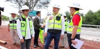 Este mes se abre circulación en puente sur del distribuidor vial Eréndira: Bedolla