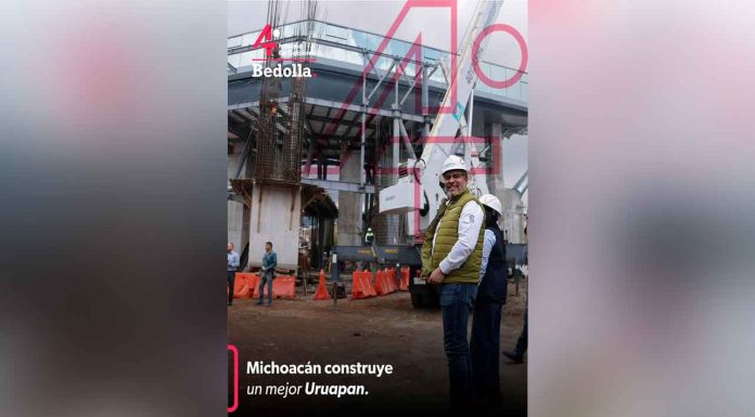 Presentará Bedolla informe regional en Uruapan; destacará inversión por 6 mil mdp