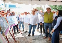Supervisa Bedolla construcción del nuevo DIF Uruapan; registra avance del 55 %