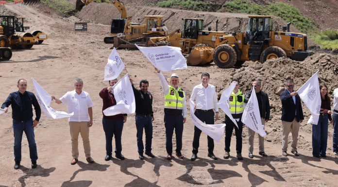 Con 500 mdp, arranca Bedolla obra del segmento 5 del segundo anillo periférico de Morelia