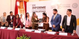 Fracción Parlamentaria del PRD presentó su Primer Informe Legislativo