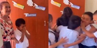 #VIDEO || Niño que nunca había celebrado su cumpleaños recibe emotiva sorpresa en la escuela