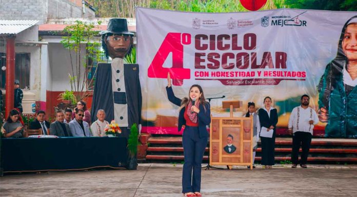 Dayana Pérez Mendoza destaca la importancia de la educación en el arranque del ciclo escolar