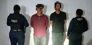 SSP detiene a 2 sujetos armados, en Operación Apatzingán