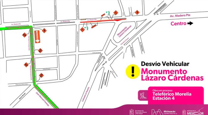 Construcción del teleférico de Morelia incluirá jornadas nocturnas: Gladyz Butanda