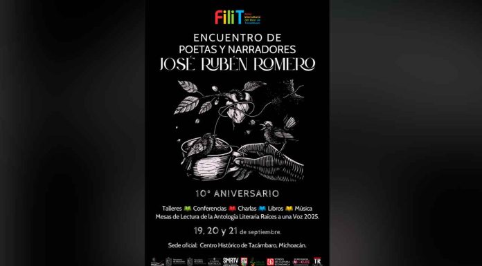 Tacámbaro celebra 10 años del Encuentro de Poetas y Narradores “José Rubén Romero”: Secum