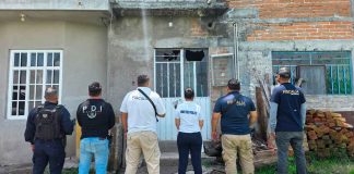 En un cateo, Fiscalía General asegura objetos rob4d0s en un inmueble de la localidad de San Miguel, en el municipio de Tarímbaro