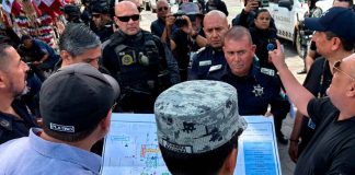 Despliega SSP, Guardia Civil y Nacional, Ejército Méxicano y Policía Morelia operativo de se guaridad para 15 y 16 de septiembre