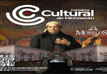 Cartelera Cultural del 8 al 14 de septiembre de 2025 en Michoacán