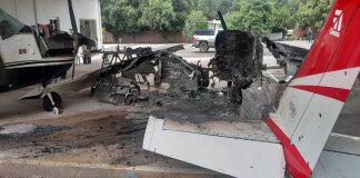 Ataque armado y con drones deja tres aeronaves dañadas en Tepalcatepec