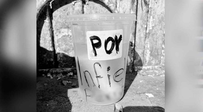 #México: “Por infiel”, localizan presunto miembro masculino en un vaso