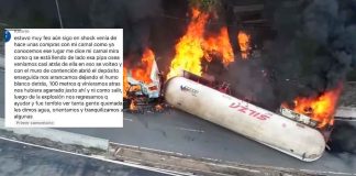 #ÚLTIMAHORA|| “Se descontroló por un bache”: testigo relata lo ocurrido antes de la explosión en Iztapalapa